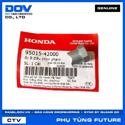 ỐC B ĐIỀU CHỈNH PHANH (thắng) FUTURE 125 — 9501542000