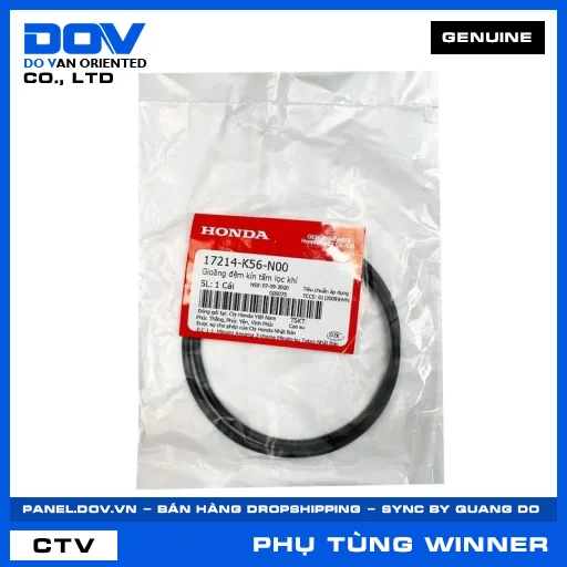 GIOĂNG ĐỆM KÍN TẤM LỌC KHÍ (lọc gió) WINNER 150, WINNER R, WINNER X — 17214K56N00