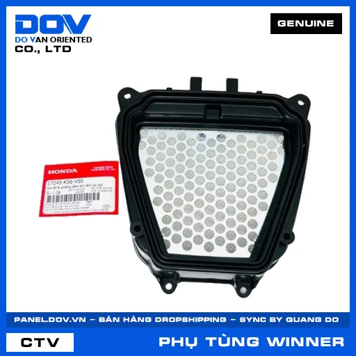 GIÁ ĐỠ & GIOĂNG ĐỆM KÍN TẤM LỌC GIÓ (lọc khí) WINNER R, WINNER X — 17245K56V50