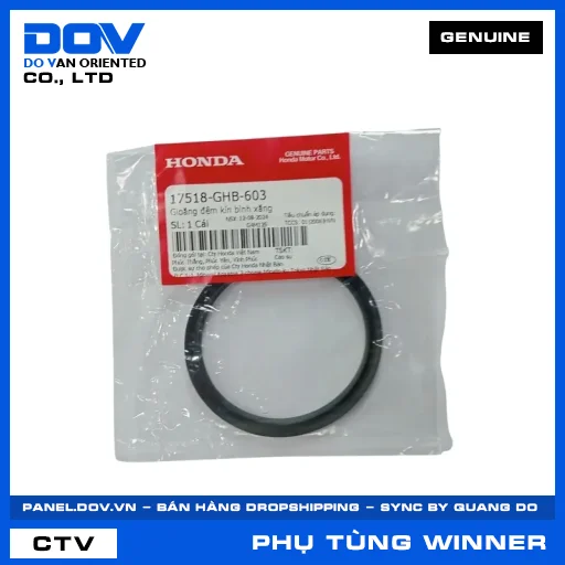 GIOĂNG ĐỆM KÍN BÌNH XĂNG WINNER 150, WINNER R, WINNER X — 17518GHB603