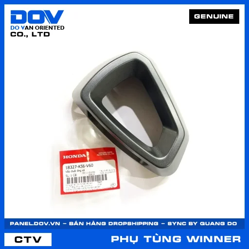 NẮP ĐUÔI ỐNG XẢ (pô) WINNER X — 18327K56V60