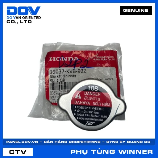 NẮP KÉT TẢN NHIỆT WINNER 150, WINNER R, WINNER X — 19037KVB902