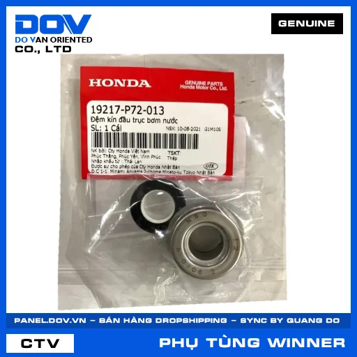 ĐỆM KÍN ĐẦU TRỤC BƠM NƯỚC WINNER 150, WINNER R, WINNER X — 19217P72013