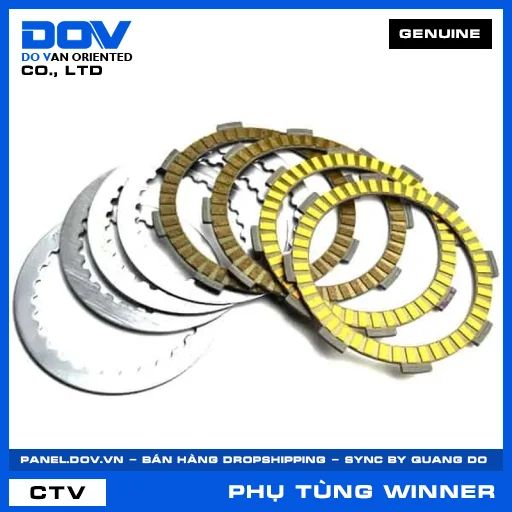 BỘ ĐĨA MA SÁT LY HỢP (côn) WINNER R — 22210K45305