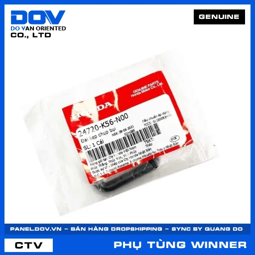 ĐAI KẸP CHỤP BỤI WINNER 150, WINNER R, WINNER X — 24720K56N00