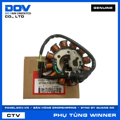 CUỘN DÂY MÁY PHÁT ĐIỆN WINNER 150, WINNER X — 31120K56N11