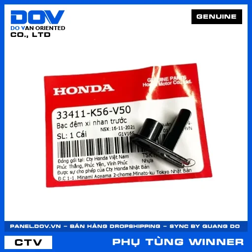 BẠC ĐỆM XI NHAN TRƯỚC (đèn báo rẽ) WINNER X — 33411K56V50