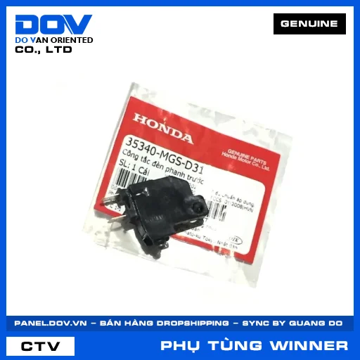 CÔNG TẮC ĐÈN PHANH TRƯỚC (thắng) WINNER R, WINNER X — 35340MGSD31