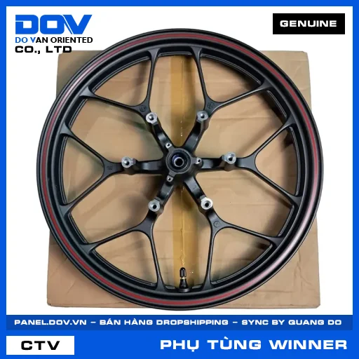 BỘ VÀNH TRƯỚC ĐỎ *NH303M* (niềng) WINNER X — 44650K56V60ZB