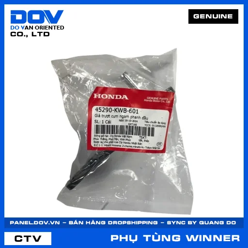 GIÁ TRƯỢT CỤM NGÀM PHANH DẦU (thắng) WINNER 150, WINNER R, WINNER X — 45290KWB601