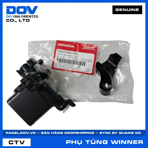 CỤM XI LANH PHANH TRƯỚC (thắng) WINNER 150 — 45510K03M01