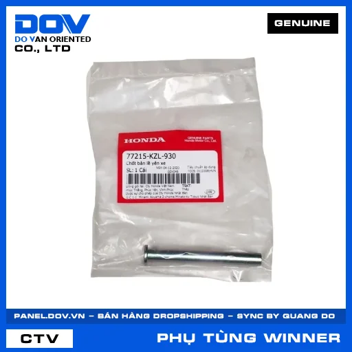 CHỐT BẢN LỀ YÊN XE WINNER R — 77215KZL930