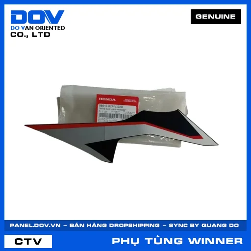 TEM ỐP TRƯỚC PHẢI B *NHB25B* WINNER X — 86643K2PV10ZB