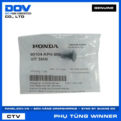 VÍT 5MM WINNER X — 90104KPH900