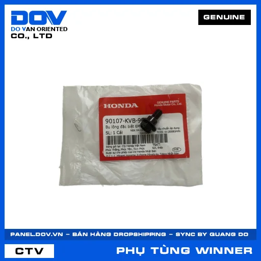 BU LÔNG ĐẶC BIỆT 6MM WINNER X — 90107KVB900