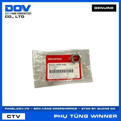 ĐAI ỐC 14MM WINNER 150, WINNER R, WINNER X — 90202KRM840