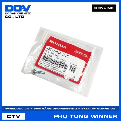 VÍT CÓ ĐỆM 4X16 WINNER 150, WINNER R, WINNER X — 938910401618