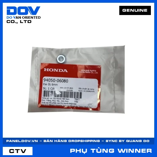 ĐAI ỐC 6MM WINNER 150, WINNER R, WINNER X — 9405006080