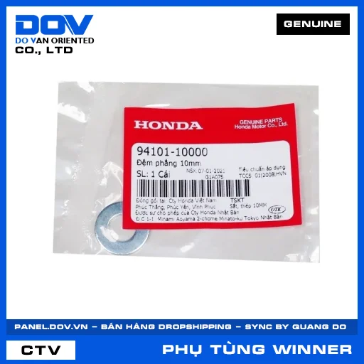 ĐỆM PHẲNG 10MM WINNER 150, WINNER R, WINNER X — 9410110000
