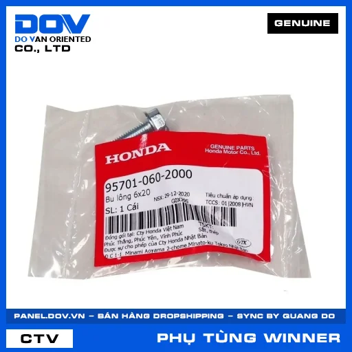 BU LÔNG 6X20 WINNER 150, WINNER R, WINNER X — 957010602000