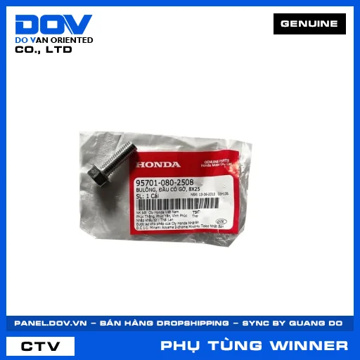BULÔNG, ĐẦU CÓ GỜ, 8X25 WINNER R, WINNER X — 957010802508