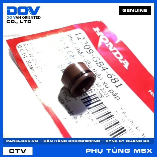 Phớt chắn dầu thân xu páp MSX 125 — 12209GB4681