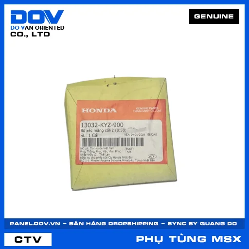 BỘ XÉC MĂNG CỐT 2 (0.50) MSX 125 — 13032KYZ900