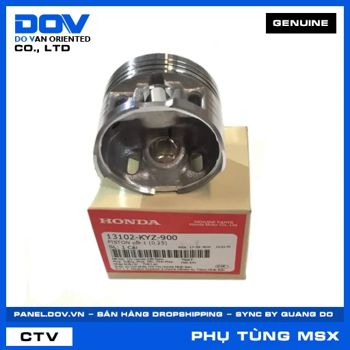 PISTON cốt 1 (0.25) MSX 125 — 13102KYZ900
