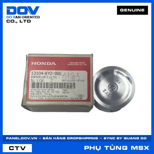 PISTON cốt 3 (0.75) MSX 125 — 13104KYZ900
