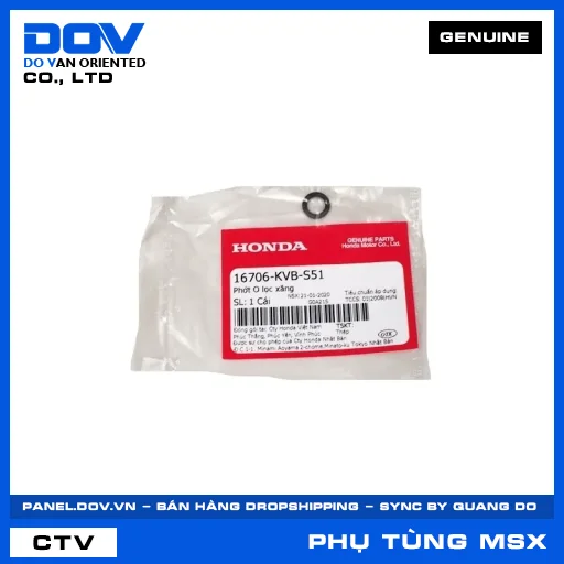 PHỚT O LỌC XĂNG MSX 125 — 16706KVBS51
