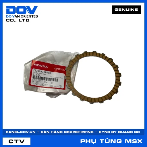 ĐĨA MA SÁT LY HỢP (côn) MSX 125 — 22201KPGT00