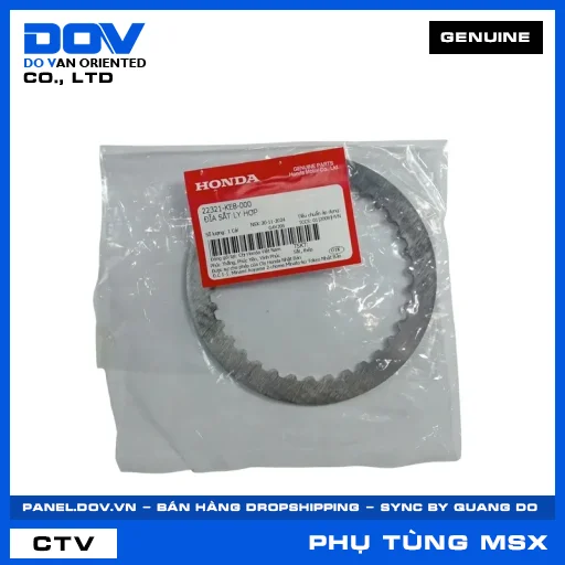 ĐĨA SẮT LY HỢP (côn) MSX 125 — 22321KE8000