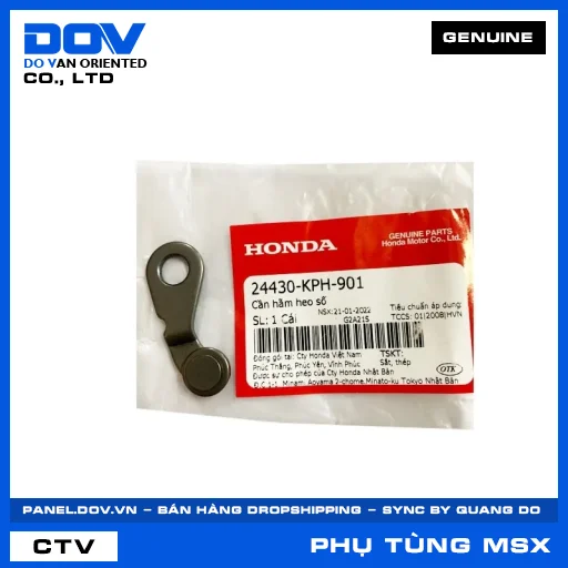 CẦN HÃM HEO SỐ MSX 125 — 24430KPH901