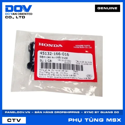 Đệm cao su chốt trượt MSX 125 — 45132166016