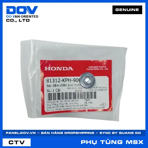 BẠC ĐỆM CHẮN BÙN TRƯỚC (dè) MSX 125 — 81312KPH900