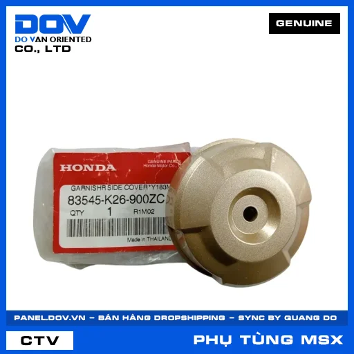 NẸP ỐP SƯỜN PHẢI *Y183M* MSX 125 — 83545K26900ZC