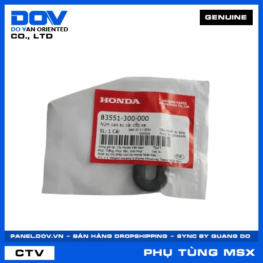 NÚM CAO SU CÀI CỐP XE MSX 125 — 83551300000