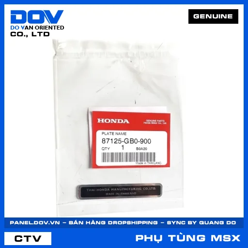 Tem sản phẩm MSX 125 — 87125GB0900