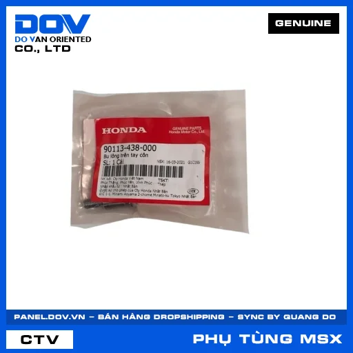 BU LÔNG TAY CÔN MSX 125 — 90113438000