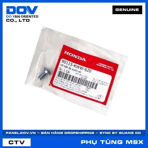 VÍT BẮT ỐP SƯỜN XE MSX 125 — 90115KWW620