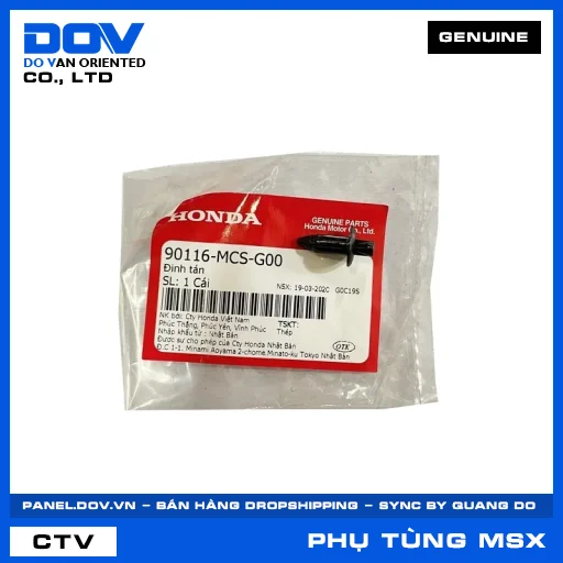 ĐINH TÁN MSX 125 — 90116MCSG00