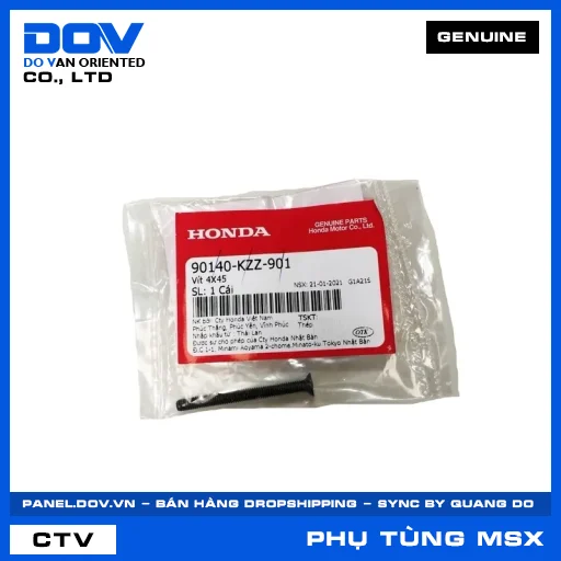 VÍT 4X45 MSX 125 — 90140KZZ901