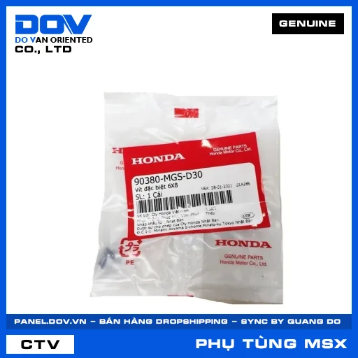 VÍT ĐẶC BIỆT 6X8 MSX 125 — 90380MGSD30