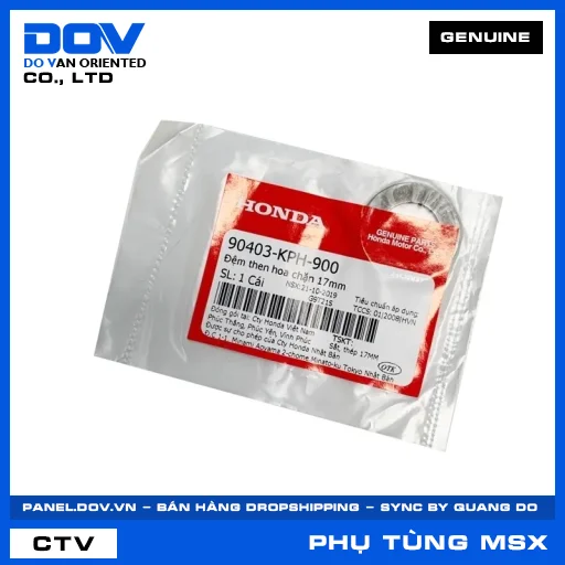 ĐỆM THEN HOA CHẶN 17MM MSX 125 — 90403KPH900