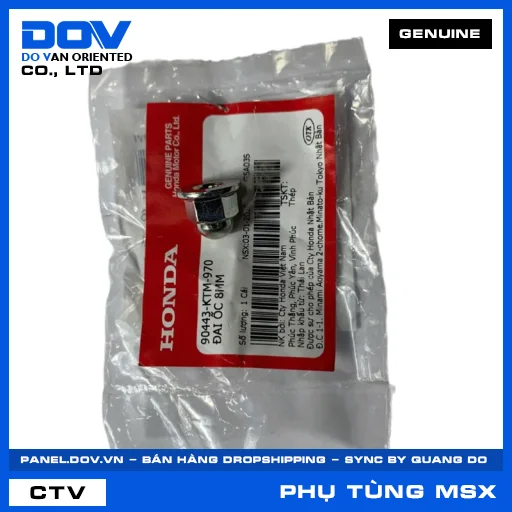 ĐAI ỐC 8MM MSX 125 — 90443KTM970