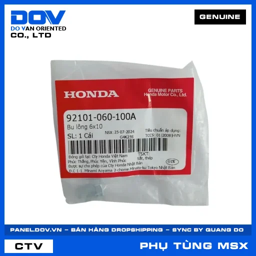 BU LÔNG 6X10 MSX 125 — 92101060100A