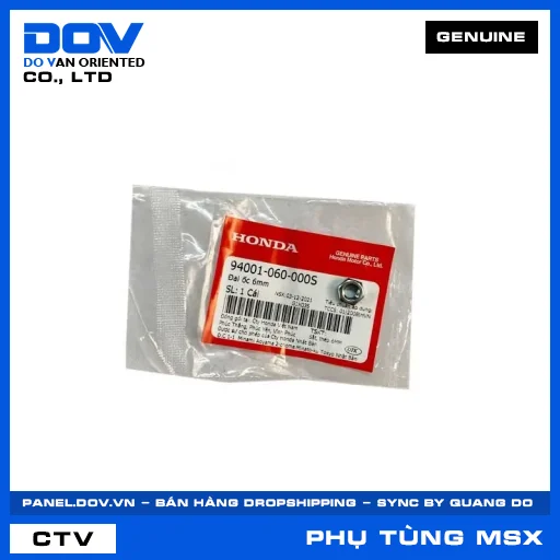 Ðai ốc 6mm MSX 125 — 94001060000S