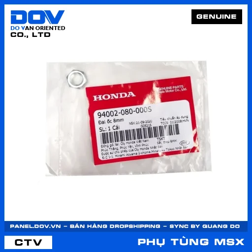 ĐAI ỐC 8MM MSX 125 — 94002080000S
