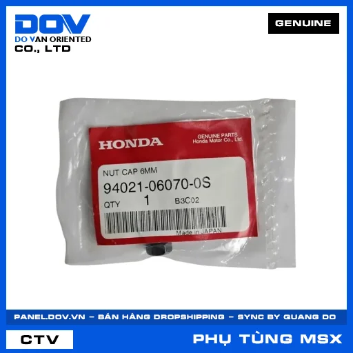 ĐAI ỐC MŨ 6MM MSX 125 — 94021060700S