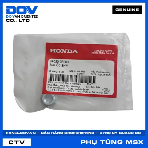 ĐAI ỐC 8MM MSX 125 — 9405008000